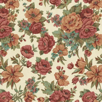 Red Embossed Kalinka Adawall Wallpaper 5806-5